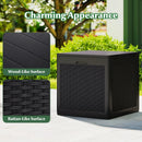 39 Gallon Deck Box with Lockable Lid - Weatherproof Storage by LJGDeals