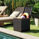 39 Gallon Deck Box with Lockable Lid - Weatherproof Storage by LJGDeals