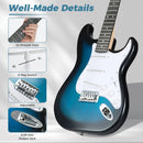 39 Inch Full Size Electric Guitar Beginner Kit with Amplifier for Starter by LJGDeals