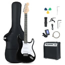 39 Inch Full Size Electric Guitar Beginner Kit with Amplifier for Starter by LJGDeals