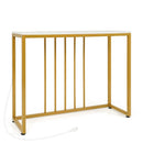 39"Modern Console Table with Built-in Charging Station by LJGDeals