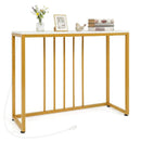 39"Modern Console Table with Built-in Charging Station by DirectDeals