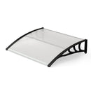 Door Awning 39x30 Inch Polycarbonate Window Canopy by DirectDeals