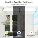 Door Awning 39x30 Inch Polycarbonate Window Canopy by DirectDeals