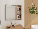 10'' Wall Mounted Bathroom Mirror Cabinet with Open Storage by HouseOfZazla