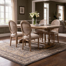 French Style Solid Wood Frame Seating for Dining