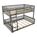 Bunk Bed With Ladder And Guardrails by HouseOfZazla