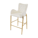 Fabric Counter Height Bar Stools (Set of 2)