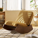 Comfortable High-Quality Upholstery Glider Rocking Chair by HouseOfZazla