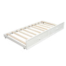 Twin Size Daybed & Twin Size Trundle - White by HouseOfZazla