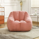 Comfy Bean Bag Chair With Memory Foam Filler, Tufted Soft by Unique Piece Furniture