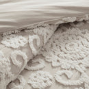 Cotton Comforter Mini Set Taupe King