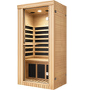 1020W Canadian Hemlock Single Mini Far Infrared Sauna Room