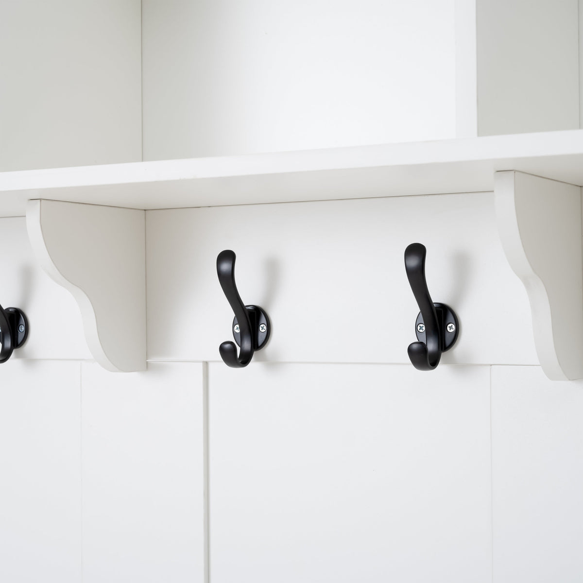 49.6" 5-in-1 Hall Tree with Bench, Shoe Storage & Cabinets, photo 9 of 10