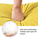 65" Mid-Century Modern Fabric Corner Lounge Chair, Upholstered Indoor Chaise Lounge for Bedroom, Office, Small Living Room & Apartment