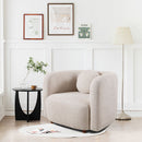 Japandi Style Accent Square Chair