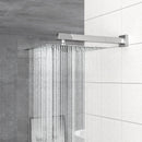 Dual Shower Head System With Square Rain Shower And Rough In Valve by HouseOfZazla