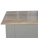 Hand Painted Writing Desk - Gray by Unique Piece Furniture