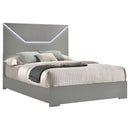 Pierce - Panel Bed LED Headboard by HouseOfZazla