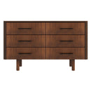 Logan - Dresser With 6 Drawers - Brown by HouseOfZazla