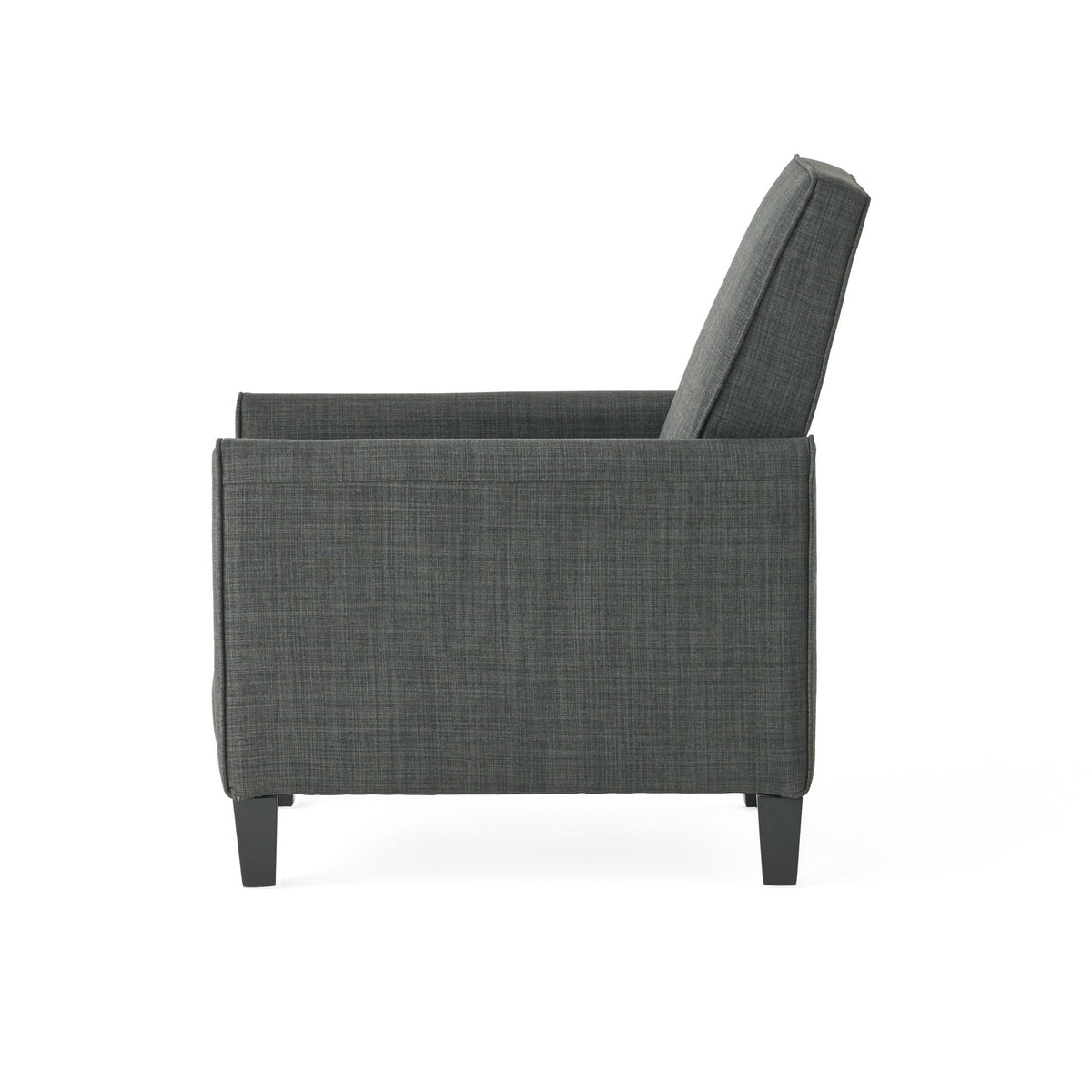 Upholstered Push Back Recliner Chair For Living Room, photo 30 of 40