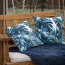 Outdoor Throw Pillows 2 Pack, 18x18 Inch, Waterproof & Fade Resistant by HouseOfZazla
