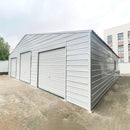 [39X39FT] Extra-Large Heavy-Duty Galvanized Steel Barn Building Shed With 3 Rolling Door Garages (SAK10234) by SAKSBY WHOLESALE