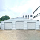 [39X39FT] Extra-Large Heavy-Duty Galvanized Steel Barn Building Shed With 3 Rolling Door Garages (SAK10234) by SAKSBY WHOLESALE