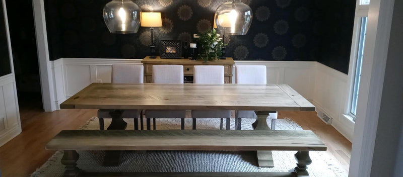 Herringbone Dining Table