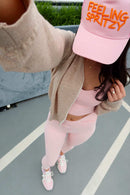 Feeling Spritzy - Pink Vintage Trucker Hat