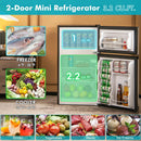 3.2 Cu. Ft Compact Mini Fridge with 5 Temperature Settings by LJGDeals