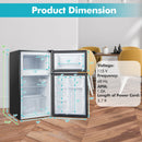 3.2 Cu. Ft Compact Mini Fridge with 5 Temperature Settings by LJGDeals