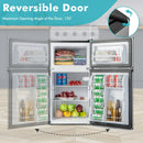 3.2 Cu. Ft Compact Mini Fridge with 5 Temperature Settings by DirectDeals