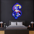 UV Printed Neon Richie Rich , Richie RichNeon Wall Art, Neon Light Sign, Custom Neon Sign, UV Print Neon Sign,Acrylic Neon Sign,Neon Gifts