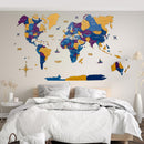 3D Wooden World Map Waterpark by Enjoy The Wood