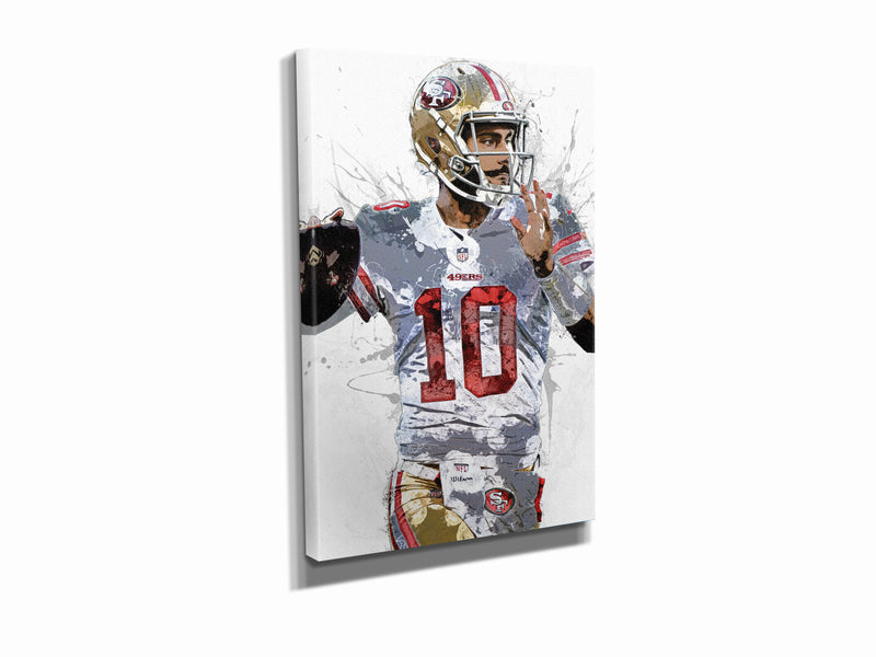 Jimmy Garoppolo Poster San Fransicso 49ers Football Hand Made Posters Canvas Print Kids Wall Art Home Man Cave Gift Decor