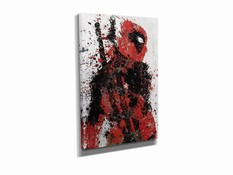 Deadpool Poster Painting Marvel Comics Hand Made Posters Canvas Print Wall Art Home Decor