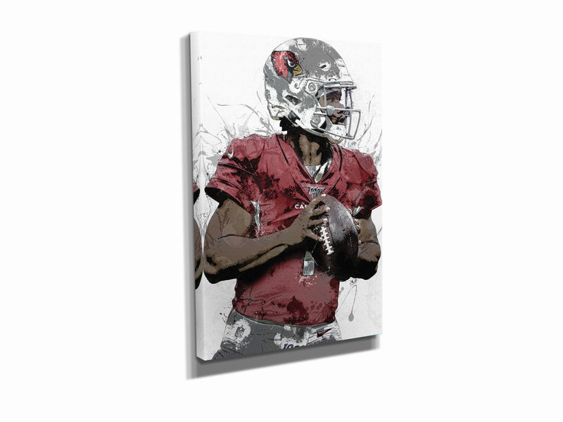 Kyler Murray Poster Arizona Cardinals Painting Hand Made Posters Canvas Print Kids Wall Art Home Man Cave Gift Decor