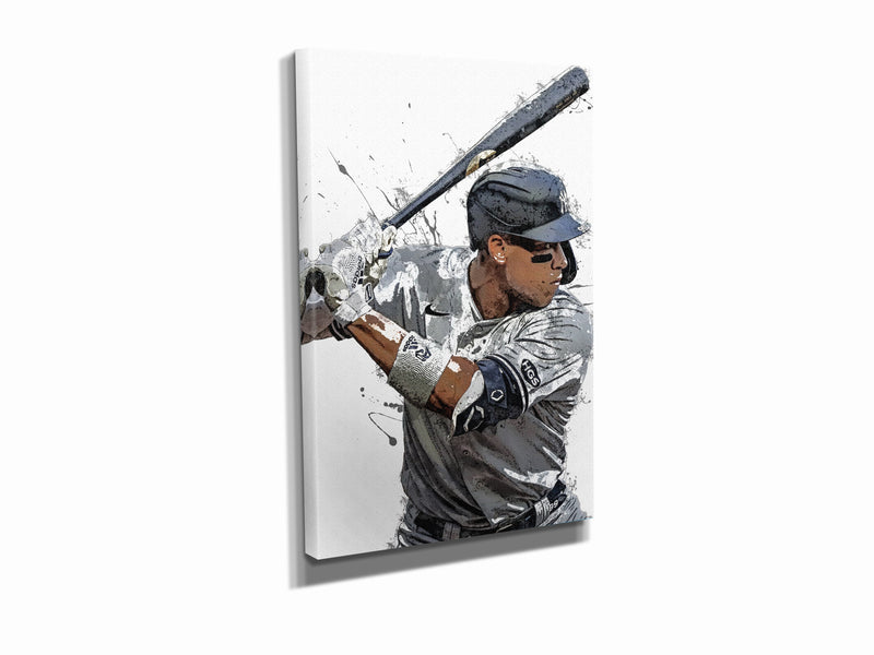 Aaron Judge Poster New York Yankees Baseball Painting Hand Made Posters Canvas Print Kids Wall Art Man Cave Gift Home Decor