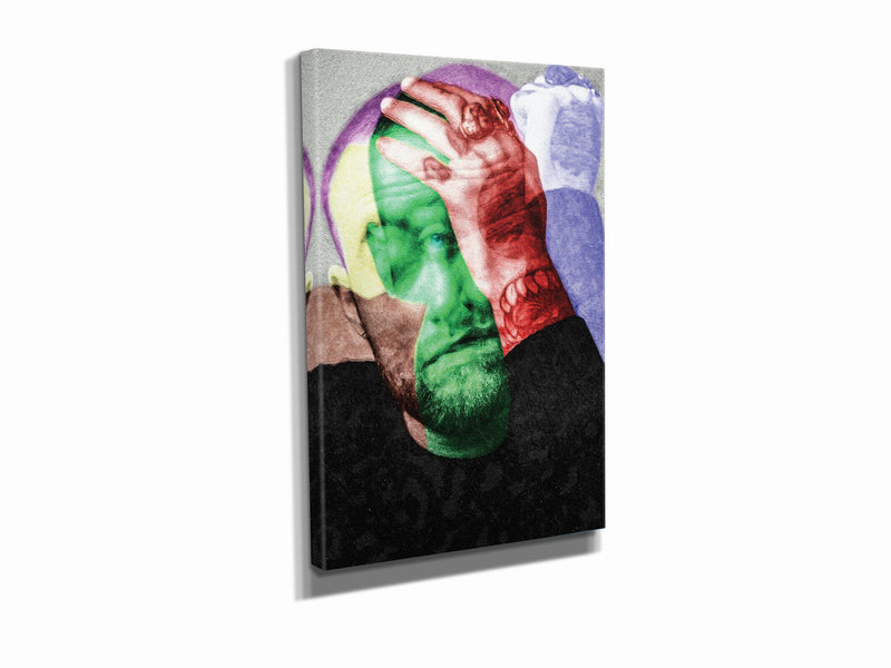 Mac Miller Circles Poster Painting Rapper Singer Hand Made Posters Canvas Print Wall Art Home Decor