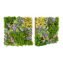 20" x 20" 3D Hanging Succulents with 10 Types of Mixed Faux Plants for Balcony Home by LJGDeals