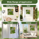 20" x 20" 3D Hanging Succulents with 10 Types of Mixed Faux Plants for Balcony Home by LJGDeals