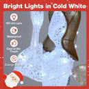 3D Lighted Angel Christmas Decoration 5.5 FT Halo Angel by LJGDeals