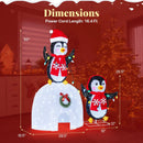 3D Pre-Lit Indoor Outdoor Xmas Holiday with 170 Cold-White LED Lights for Home by LJGDeals