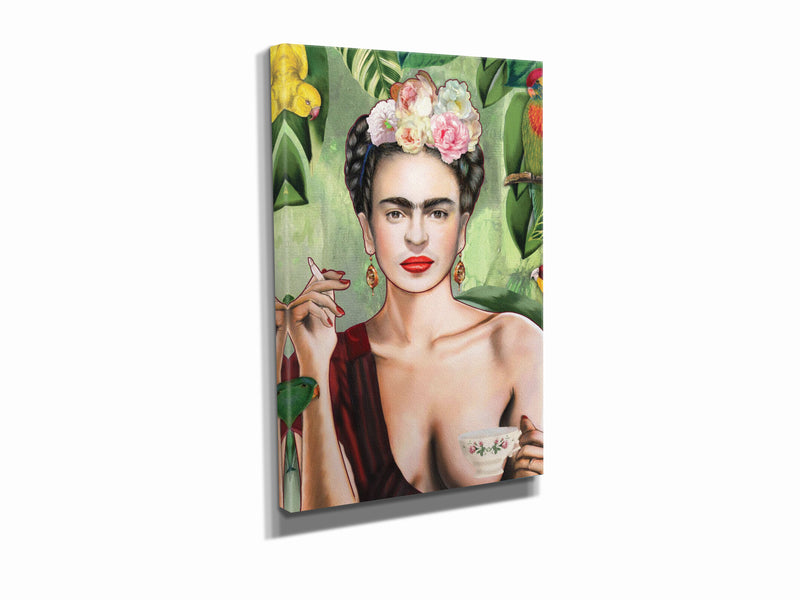 Frida Kahlo Painting Poster Painter Hand Made Posters Canvas Print Wall Art Home Decor