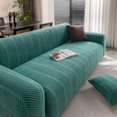High Stretch Chevron Sofa Cover, Soft Washable Textured Jacquard Slipcover for Couch by Slipcover KAS™