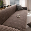 High Stretch Chevron Sofa Cover, Soft Washable Textured Jacquard Slipcover for Couch by Slipcover KAS™