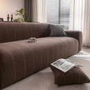 High Stretch Chevron Sofa Cover, Soft Washable Textured Jacquard Slipcover for Couch by Slipcover KAS™