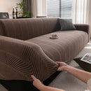 High Stretch Chevron Sofa Cover, Soft Washable Textured Jacquard Slipcover for Couch by Slipcover KAS™