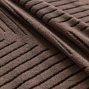 High Stretch Chevron Sofa Cover, Soft Washable Textured Jacquard Slipcover for Couch by Slipcover KAS™